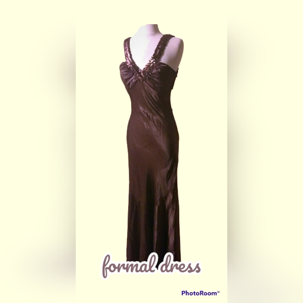 Beautiful bronze gown